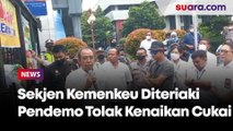 Temui Pendemo Tolak Kenaikan Cukai Rokok, Sekjen Kemenkeu Langsung Diam Diteriaki Ini