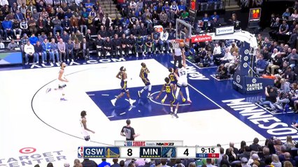 Résumé NBA VF : Golden State Warriors @ Minnesota Timberwolves