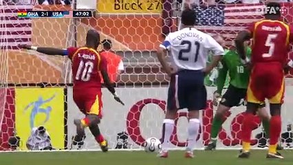 All of Ghana's FIFA World Cup Goals