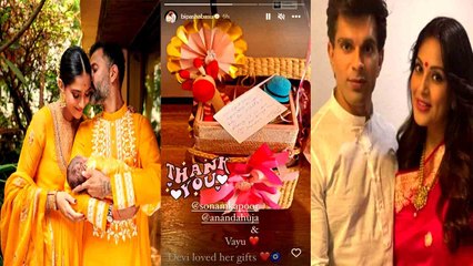 Sonam Kapoor ने  Bipasha Basu की बेटी Devi पर लुटाया प्यार, भेजा ये खास Gift | FilmiBeat