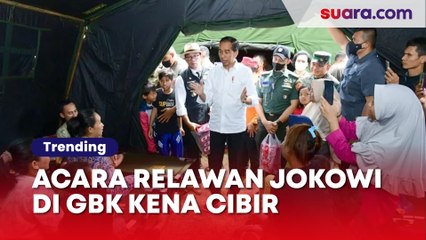 Acara Relawan Jokowi Di GBK Kena Cibir Sana-sini, Repdem Sampai Geram