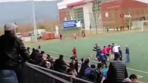 Bursa’da amatör maçta olay