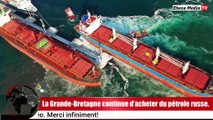 La Grande-Bretagne contourne les sanctions pour acheter le Pétrole russe.