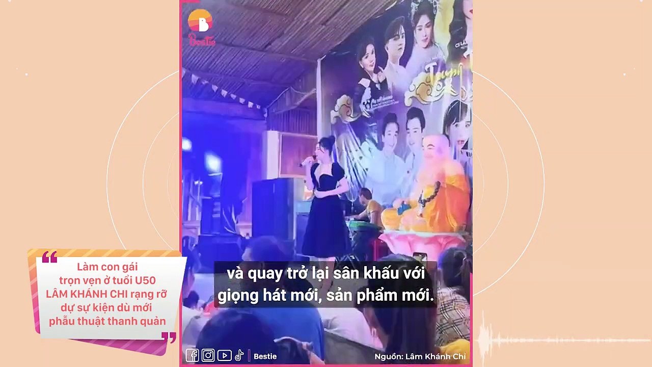 Lâm Khánh Chi làm con gái trọn vẹn ở tuổi U50: Rạng rỡ dự sự kiện, được tình tin đồn tháp tùng