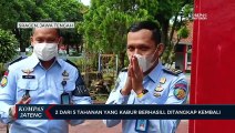 2 Dari 5 Tahanan yang Kabur Berhasil Ditangkap Kembali