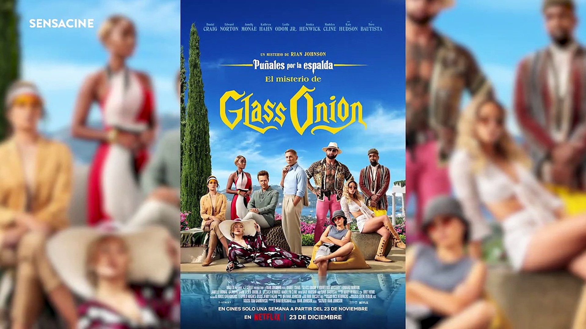Puñales por la espalda: El misterio de Glass Onion Crítica - Vídeo  Dailymotion