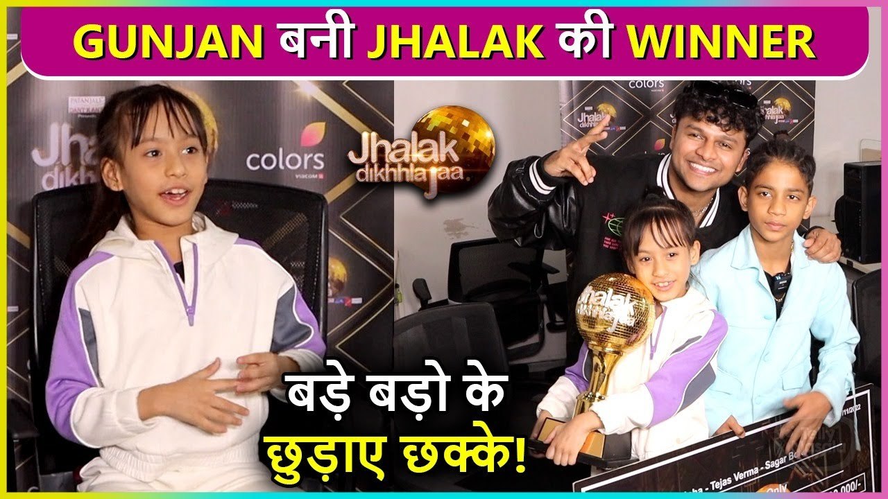 "Gunjan Sinha Wins Jhalak Dikhhla Jaa 10 With Tejas | Shares Her Happiness