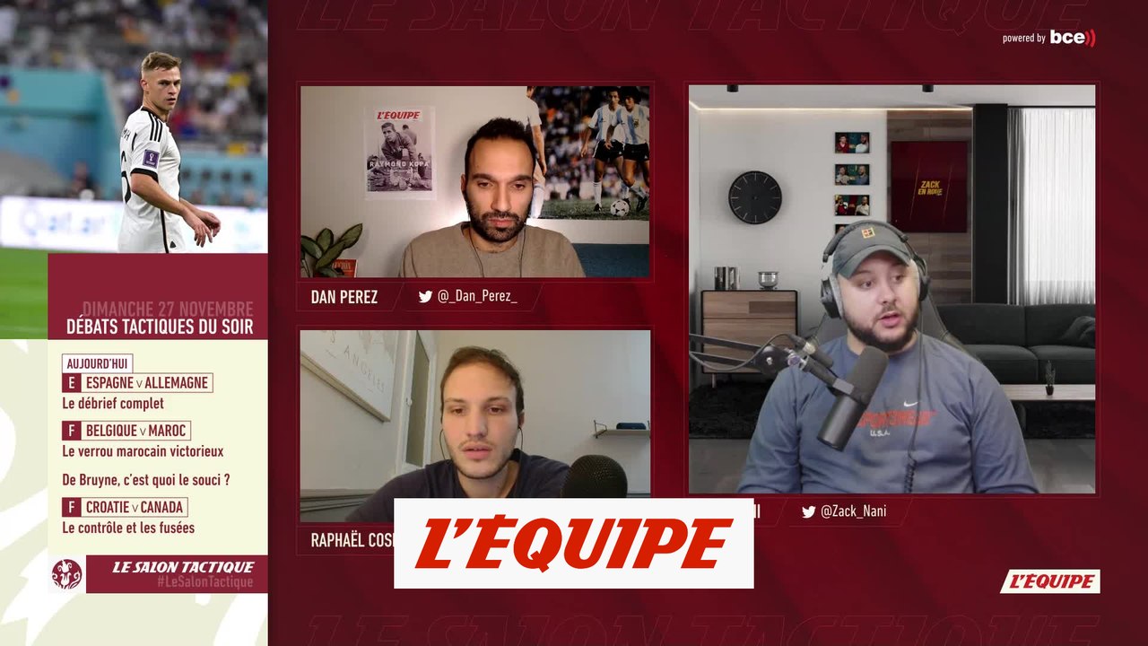 Le Salon Tactique : De Bruyne, c'est quoi le souci ? - Foot - CM 2022 - BEL