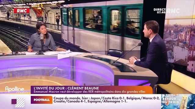 On peut discuter de soutien et d'aide à la région Ile-de-France pour éviter une hausse trop importante du Pass Navigo, déclare le ministre des Transports, Clément Beaune - VIDEO