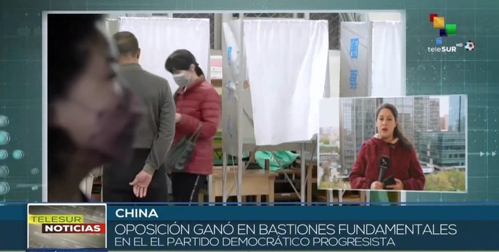 China considera como positivos resultados de elecciones municipales en Taiwán