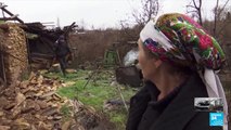 Ukraine : à Kherson, des habitants retrouvent leur logement complètement 