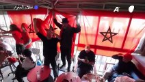 مونديال 2022: مشجعو المنتخب المغربي يحتفلون بالفوز على بلجيكا 2-0