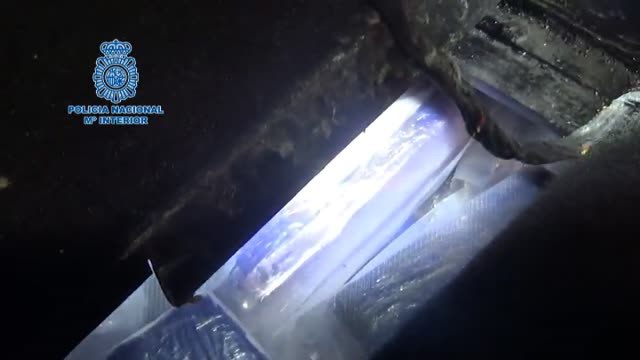 La Policía Nacional interviene más de 80 kilos de cocaína oculta en dobles fondos de vehículos