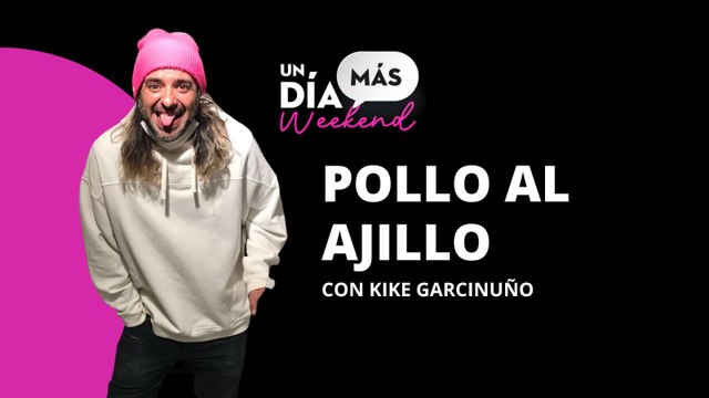 Cocinamos un delicioso pollo al ajillo con el pintor de moda Kike Garcinuño