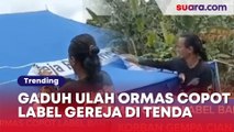 Gaduh Ulah Ormas Copot Label Gereja Di Tenda Bantuan Gempa Cianjur, Polisi Periksa Anggota Garis