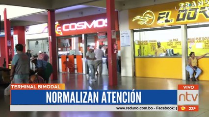 Transporte urbano e interdepartamental vuelve a trabajar con normalidad