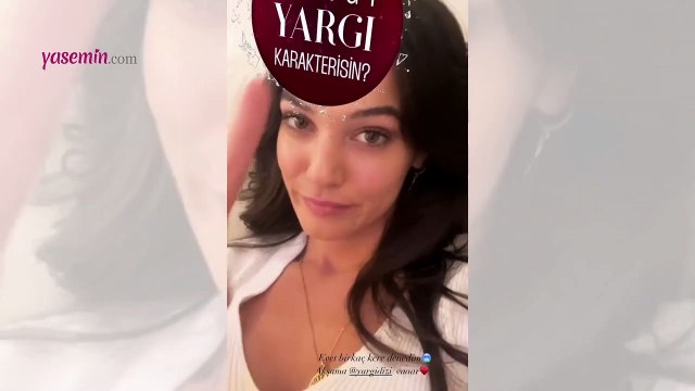 Yargı dizisinin Ceylin'i Pınar dizinin sosyal medyadaki Yargı testinde bakın kim çıktı?