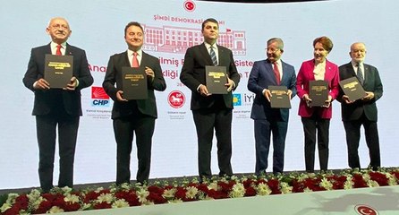 Altılı Masa'dan yeni video: Şimdi Demokrasi Zamanı