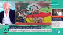 Inda sobre la profesora que expulsó a 30 niños por colgar una bandera: 