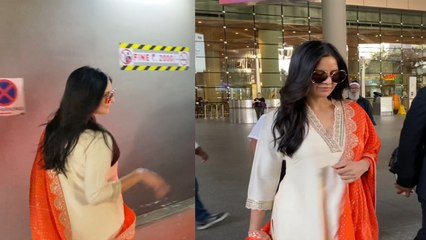 Katrina Kaif का Desi Look है कमाल, Airport पर जल्दी मर दिखीं Katrina, Video viral! FilmiBeat