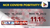 Kaso ng COVID-19 sa NCR, patuloy ang pagtaas