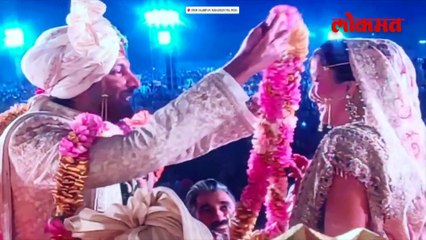 जयंत पाटलांच्या मुलाचं लग्न.. लग्नात 'अशी' झाली गंमत..