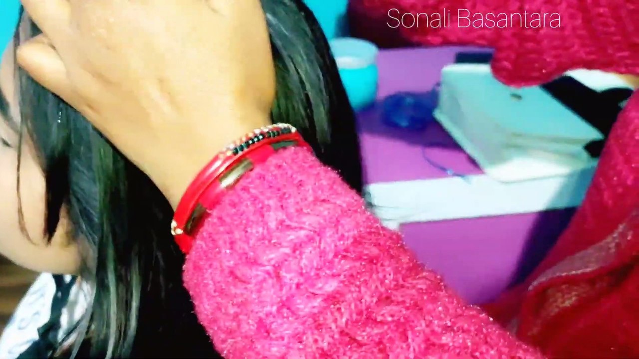 OIL MASSAGE FOR LONGHAIR with  Steam step by step __salon__Oil massage--‍♀️__
