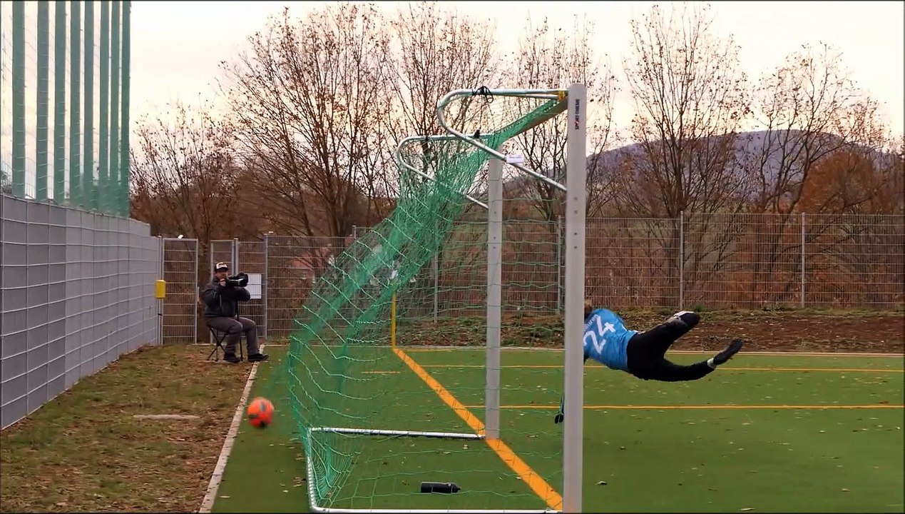 Der 1:1-Ausgleich der SG Lenglern durch Marcel Leuze