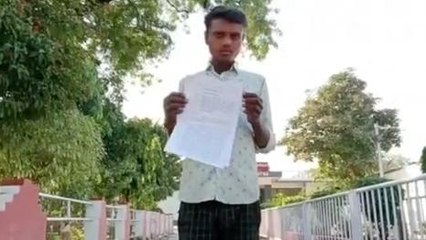 सतना :युवक ने एसपी ऑफिस में ज्ञापन सौंपकर की न्याय की मांग