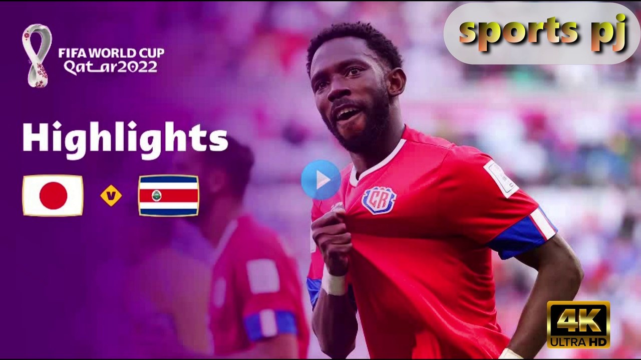 Japan v Costa Rica Group E FIFA World Cup Qatar 2022™ Highlights,4k uhd video 2022