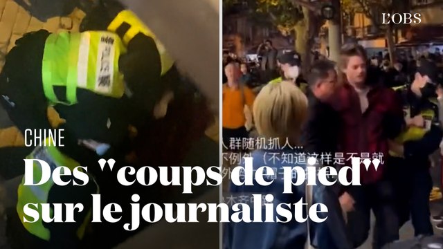 En Chine, un journaliste de la BBC arrêté pendant une manifestation contre le zéro Covid