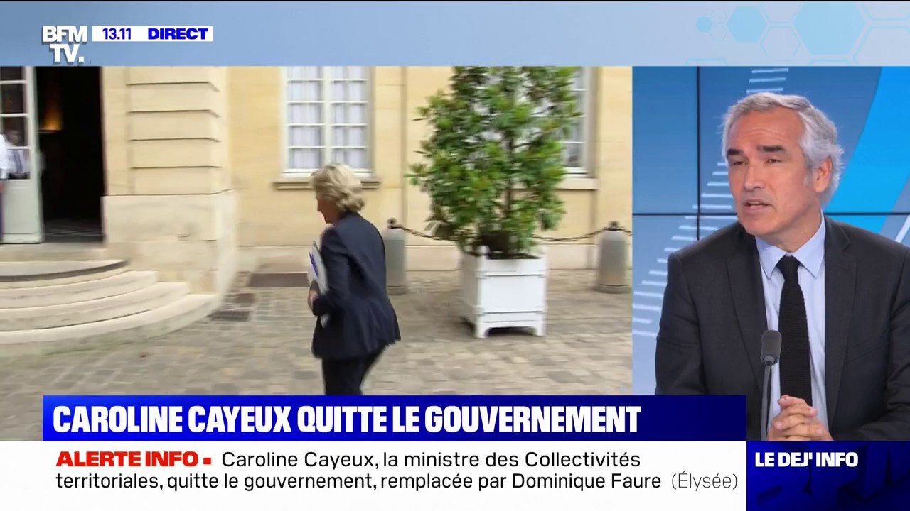Caroline Cayeux, ministre des Collectivités territoriales, quitte le gouvernement
