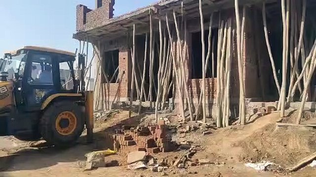 जयपुर में ईकोलोजिकल जोन में अवैध कॉलोनी, जेडीए ने चलाया बुलडोजर
