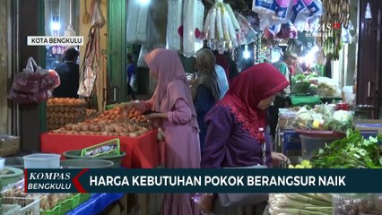 Harga Kebutuhan Pokok Berangsur Naik