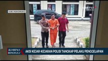 Aksi Kejar-Kejaran Polisi Tangkap Pelaku Penggelapan