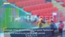 Göztepe-Altay derbisindeki sis ve işaret fişekleri stada böyle sokuldu