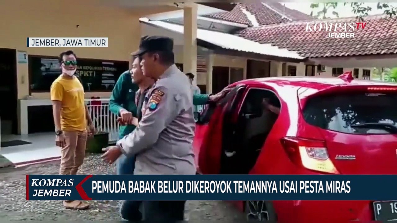 Seorang Pemuda Dianiaya Teman Sendiri Usai Pest...