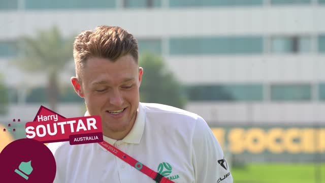 Australia's Souttar jokes about new top sprint speed