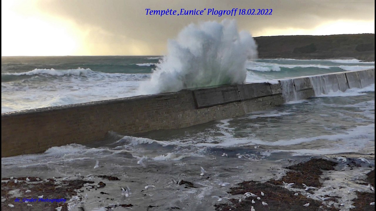 Tempête „Eunice“ Plogroff 18.02.2022