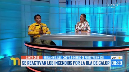 Se reactivan los incendios forestales en Santa Cruz; bomberos piden la intervención de Defensa Civil