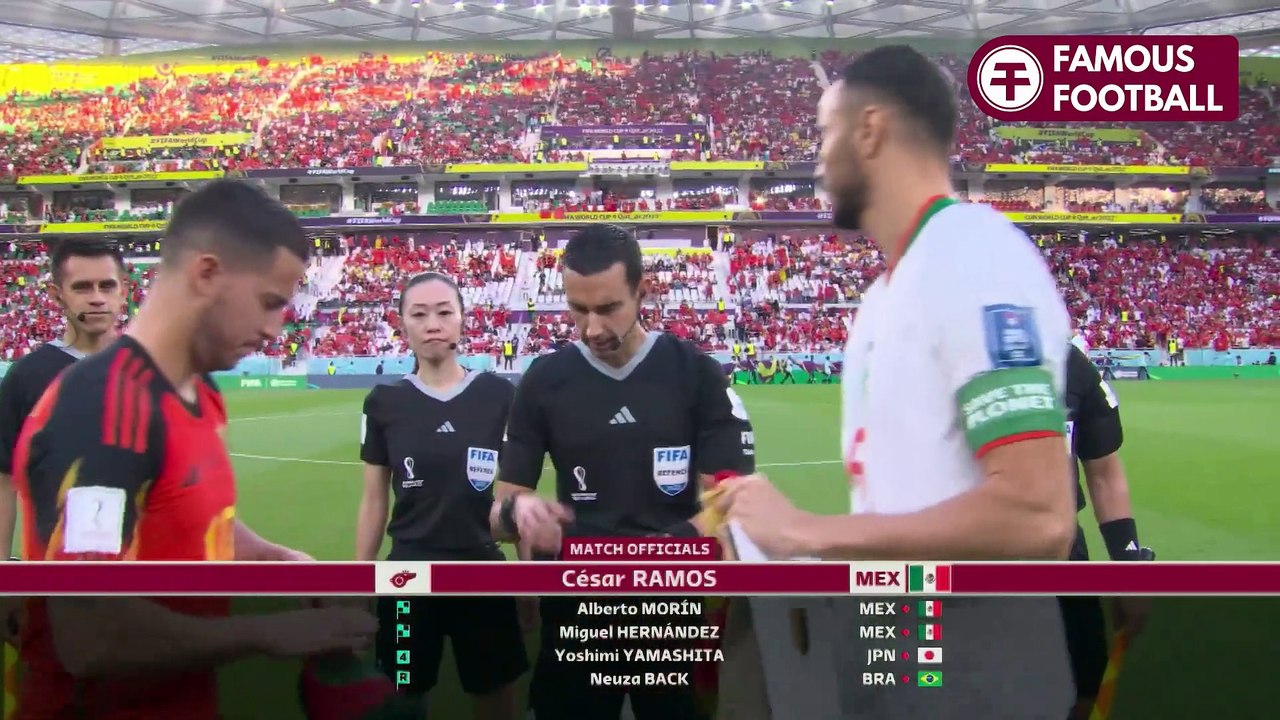 Match Highlights - Belgium 0 vs 2 Morocco - Matchday 26 - World Cup Qatar 2022 | Famous Football