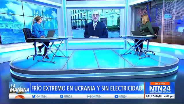 Ucranianos se enfrentan sin electricidad y con vidrios rotos a un invierno de hasta -15° centígrados