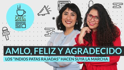 #EnVivo | #CaféYNoticias | AMLO, feliz y agradecido por la marcha | 1.2 millones en movilización