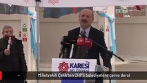 Milletvekili Çelik'ten CHP'li belediyelere çevre dersi