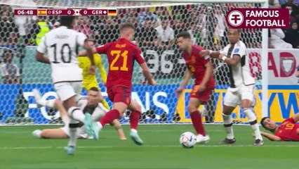 Match Highlights - Spain 1 vs 1 Germany - Matchday 28 - World Cup Qatar 2022 | Famous Football