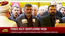 Şehit Teğmen Duabey Onur Öztürkmen son yolculuğuna uğurlandı