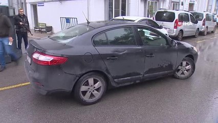 Altay kalecisine korner direğiyle vuran saldırgan adliyeye sevk edildi