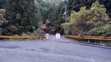 山口県萩市大字佐々並 山口県道62号山口旭線 緑資源幹線林道 鹿野・豊田線 旭区間 20211111