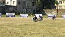 Video... आरसीए मैदान पर  नेशनल व्हीलचेयर क्रिकेट प्रतियोगिता में क्रिकेट खेलते विकलांग ।