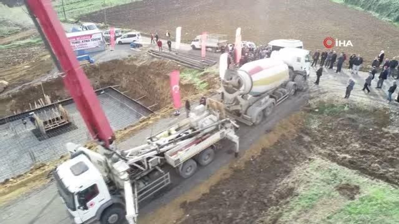 İlkadım'da 'Şefkat Evi'nin temeli dualarla atıldı